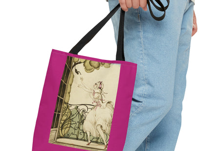Sur talons rouges (On Red Heels) pl 02 by Gerda Wegener Tote Bag (AOP)