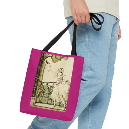 Sur talons rouges (On Red Heels) pl 02 by Gerda Wegener Tote Bag (AOP)