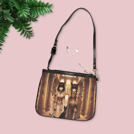 The Egyptian Priestess Cats Shoulder Bag – Temple Guardians & Ancient Grace