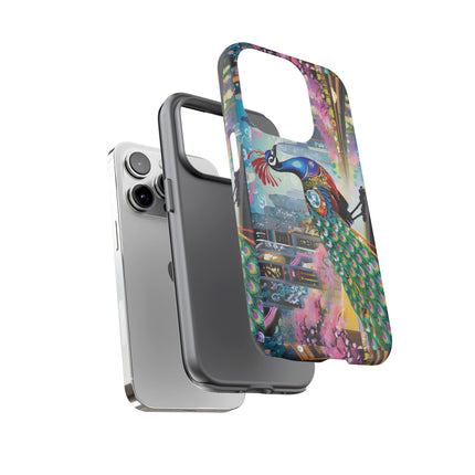 Techno Plumes Phone Cases