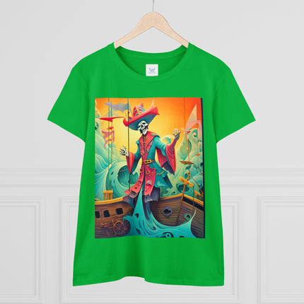 Skeleton Crew of the Misty Seas Women's Midweight Cotton Tee