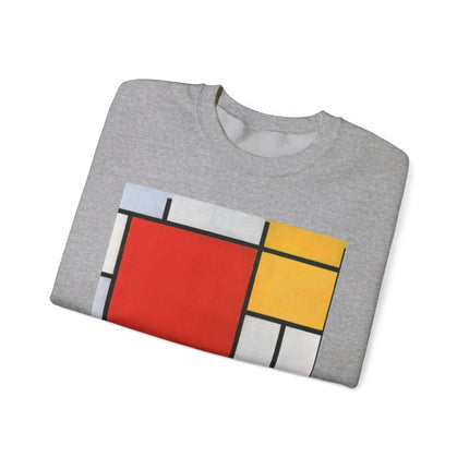 Composition with Red, Yellow, Blue, and Black by Piet Mondrian Heavy Blend™ Crewneck Sweatshirt