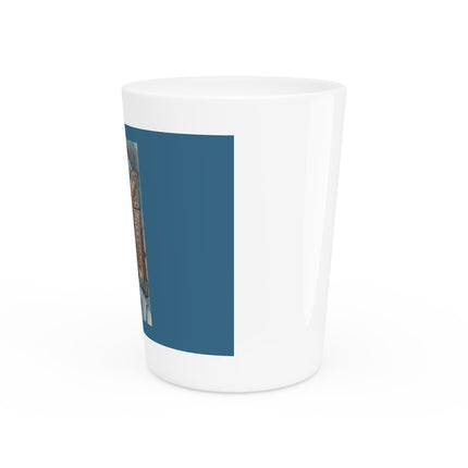 Gate in S. Miniato by Martin Monnickendam Ceramic Shot Glass