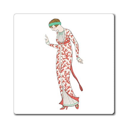 Parisian Costume by George Barbier Magnets (3 Sizes)