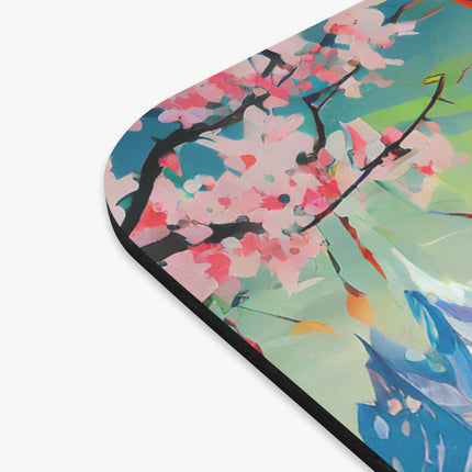 Cyber Cat Glamour Mouse Pad, Rectangle