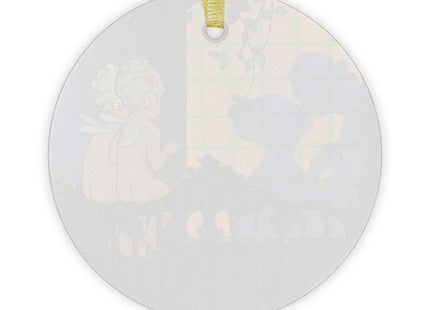 Whispers of Love Glass Ornament