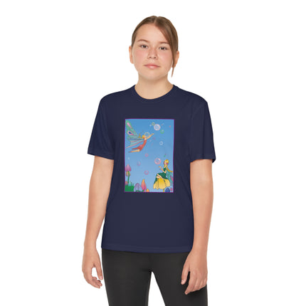 Blossoming Fairy Magic Youth Competitor Tee – Tulip Dreams & Whimsical Wonder
