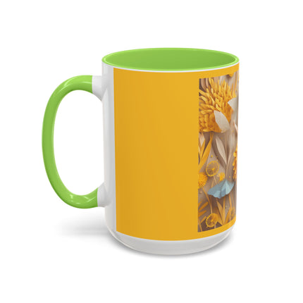 Dandelion Fairy Colorful Mugs (11oz, 15oz)