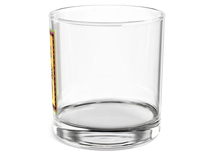 Elegant Holiday Woman with Gifts Rocks Glass, 10oz