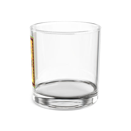 Elegant Holiday Woman with Gifts Rocks Glass, 10oz