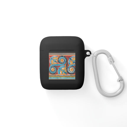Reproduction of S-Spiral Frieze by Emile Gilliéron AirPods Case