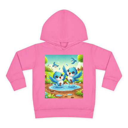 Bluebird Playtime Toddler Pullover Fleece Hoodie