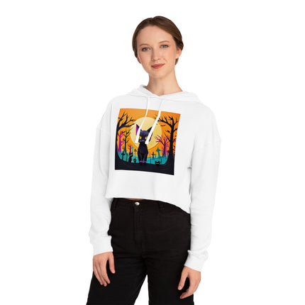Phantom Parade Women’s Cropped Hooded Sweatshirt