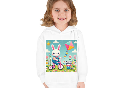 Breezy Meadow Ride Toddler Pullover Fleece Hoodie