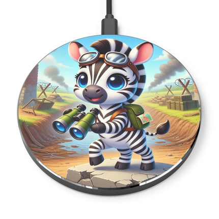 The Zebra Lookout Wireless Charger – Adventure, Curiosity & Explorer Spirit