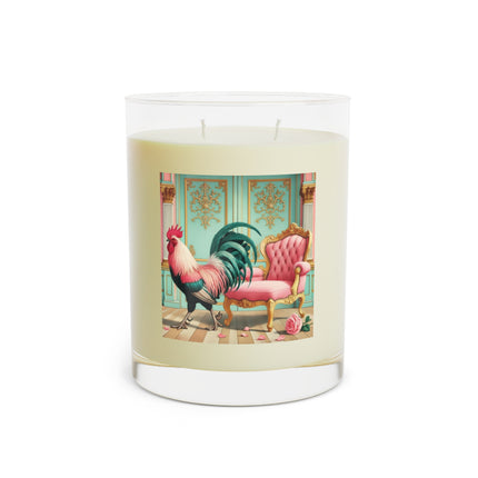 The Salon Rooster Scented Candle - Full Glass, 11oz