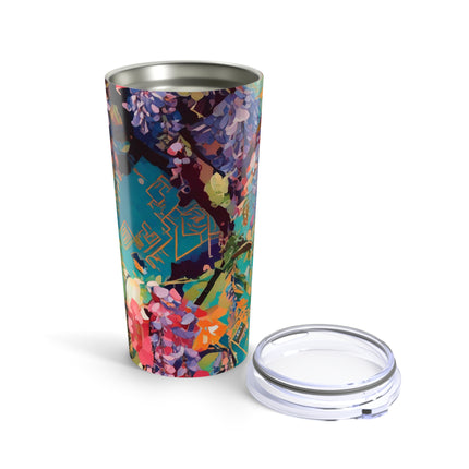 Golden Wisteria Symphony Tumbler 20oz