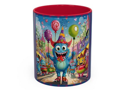 Monster Parade Madness Colorful Mugs (11oz, 15oz)