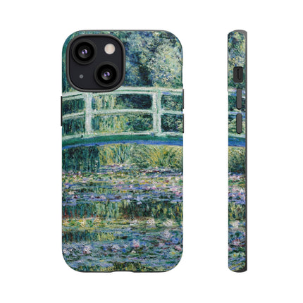 Water Lilies and Japanese Bridge by Claude Monet Phone Cases