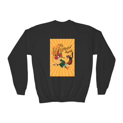 The Bewitching Ride Youth Crewneck Sweatshirt