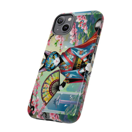 Cyberpunk Geisha Phone Cases