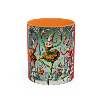 Christmas Ballet of the Absurd Colorful Mugs (11oz, 15oz)