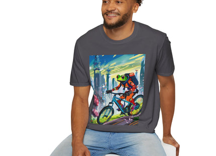 Cyberpunk Frog Softstyle T-Shirt