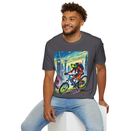 Cyberpunk Frog Softstyle T-Shirt