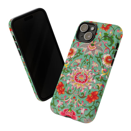Colorful Floral Pattern by Owen Jones Phone Cases