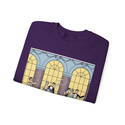Au Revoir by George Barbier Heavy Blend™ Crewneck Sweatshirt