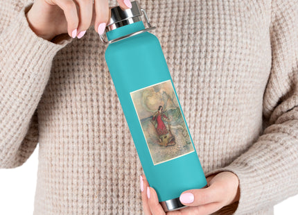 Rita Rides on the Dolphin by Warwick Goble Copper Vacuum Insulated Bottle, 22oz
