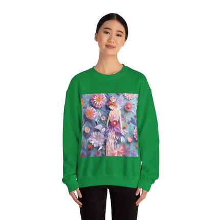 Aster Fairy Unisex Heavy Blend™ Crewneck Sweatshirt