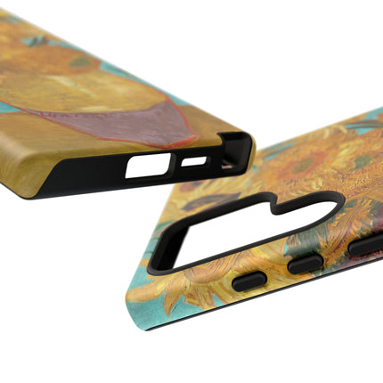 Vase with Twelve Sunflowers by Vincent Van Gogh Phone Cases