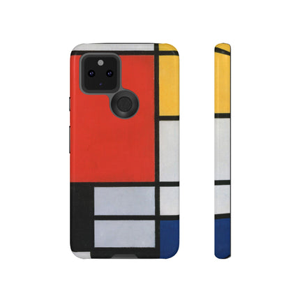 Composition with Red, Yellow, Blue, and Black by Piet Mondrian Phone Cases