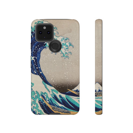 The Great Wave off Kanagawa by Katsushika Hokusai Phone Cases