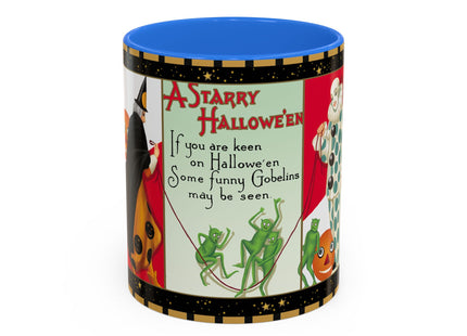 A Starry Halloween Colorful Mugs (11oz, 15oz)