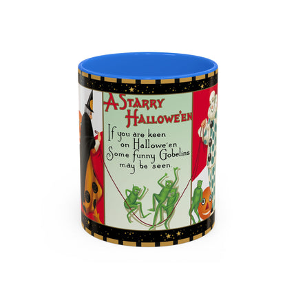 A Starry Halloween Colorful Mugs (11oz, 15oz)