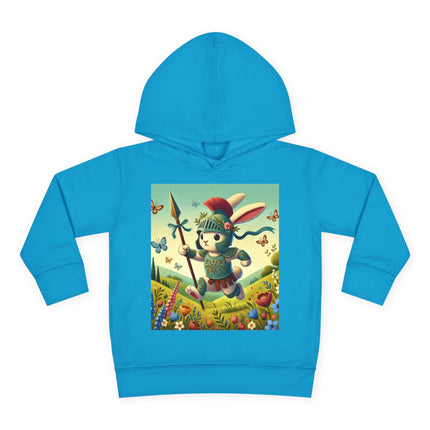 Rabbit Gladiator Toddler Pullover Fleece Hoodie