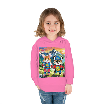 Animal Athletes Toddler Pullover Fleece Hoodie