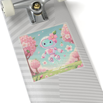 Sakura Sentinel Kiss-Cut Stickers (4 Sizes)