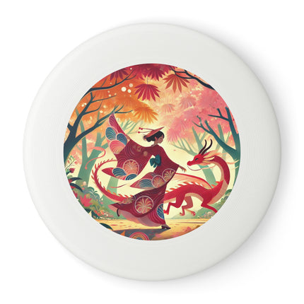 Dragon Fairy’s Dance Wham-O Frisbee – Graceful Flames & Maple Magic