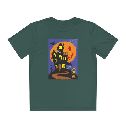 Halloween Night at the Haunted House Youth Competitor Tee