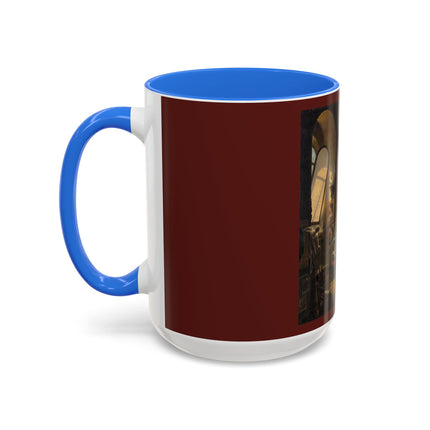 Raphael and his Muse in the Atelier by Vincenzo Abbati Colorful Mugs (11oz, 15oz)