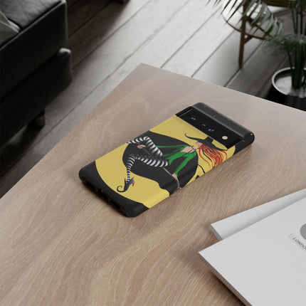A Witch’s Moonlit Flight Phone Cases