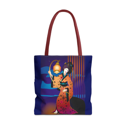 The Enchanting Geisha Tote Bag (AOP)