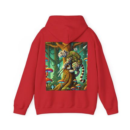 Silent Stripes – Heavy Blend™ Hooded Sweatshirt
