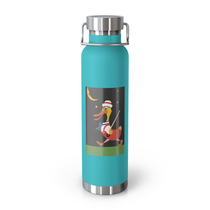 Dapper Duck Copper Vacuum Insulated Bottle, 22 oz