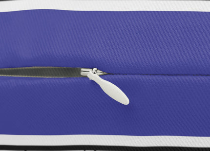 Coastal Elegance Spun Polyester Lumbar Pillow