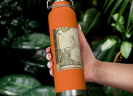 Sur talons rouges (On Red Heels) pl 02 by Gerda Wegener Copper Vacuum Insulated Bottle, 22oz