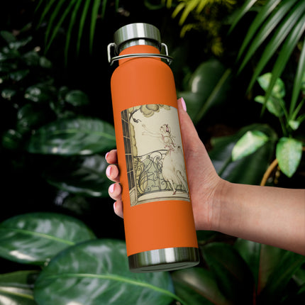 Sur talons rouges (On Red Heels) pl 02 by Gerda Wegener Copper Vacuum Insulated Bottle, 22oz